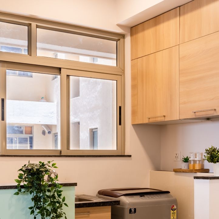 Modern White Sliding Window Design With Insulating Properties